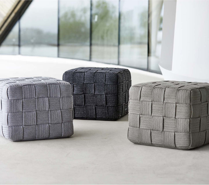 The Decorators: Puf de exterior Cane-line Cube