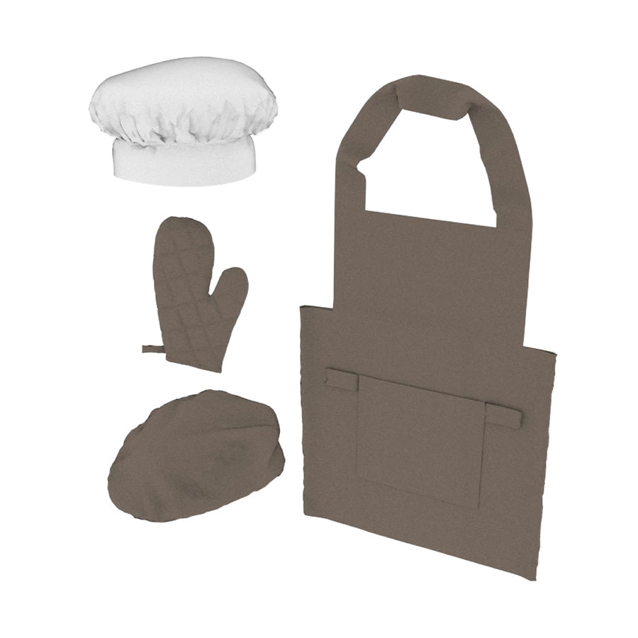 The Decorators: Costum de bucatar pentru copii, Play, bumbac, maro