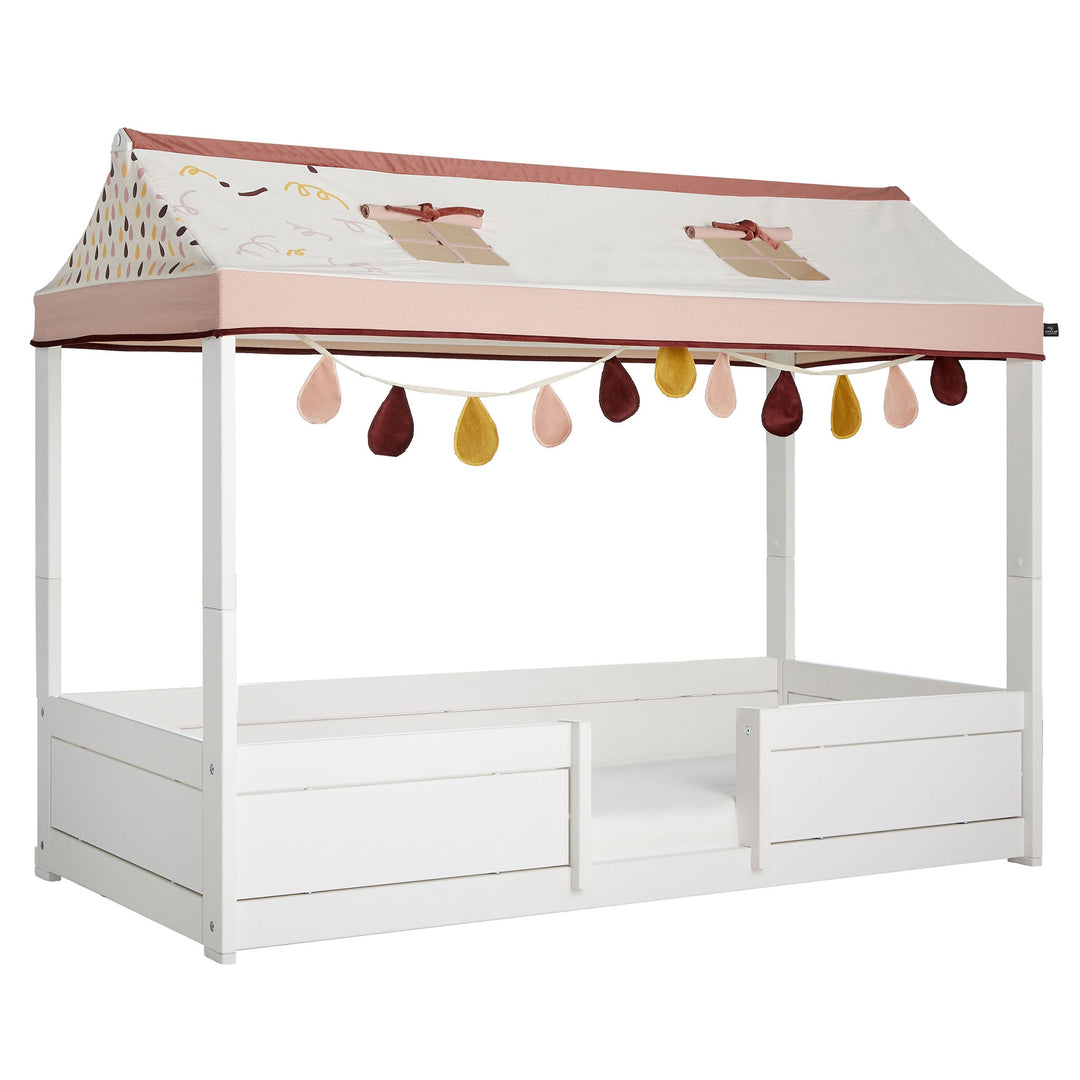 The Decorators: Acoperis textil cu ghirlanda, Funland, bumbac, 207x108x43 cm