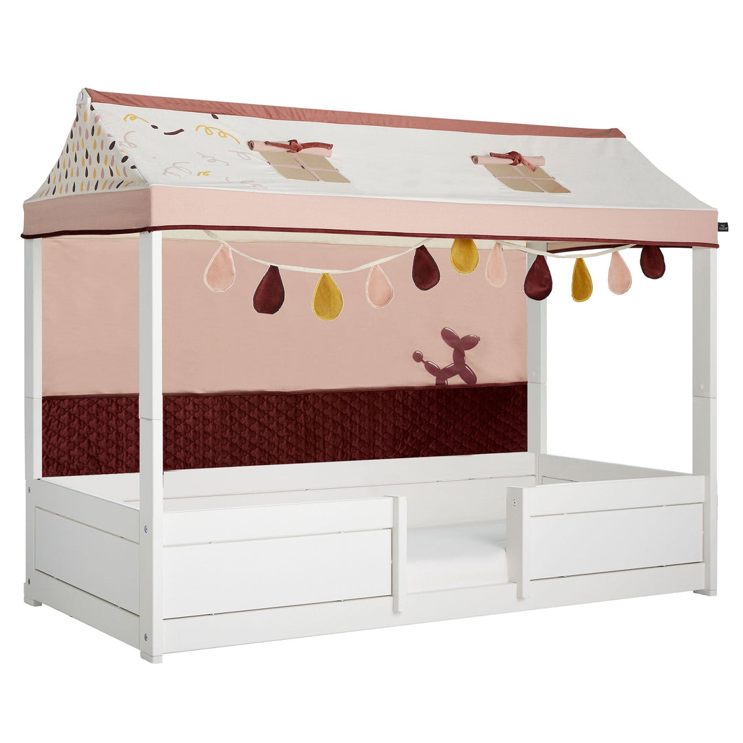 The Decorators: Acoperis textil cu ghirlanda, Funland, bumbac, 207x108x43 cm