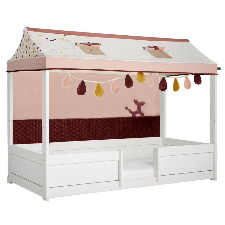 The Decorators: Acoperis textil cu ghirlanda, Funland, bumbac, 207x108x43 cm