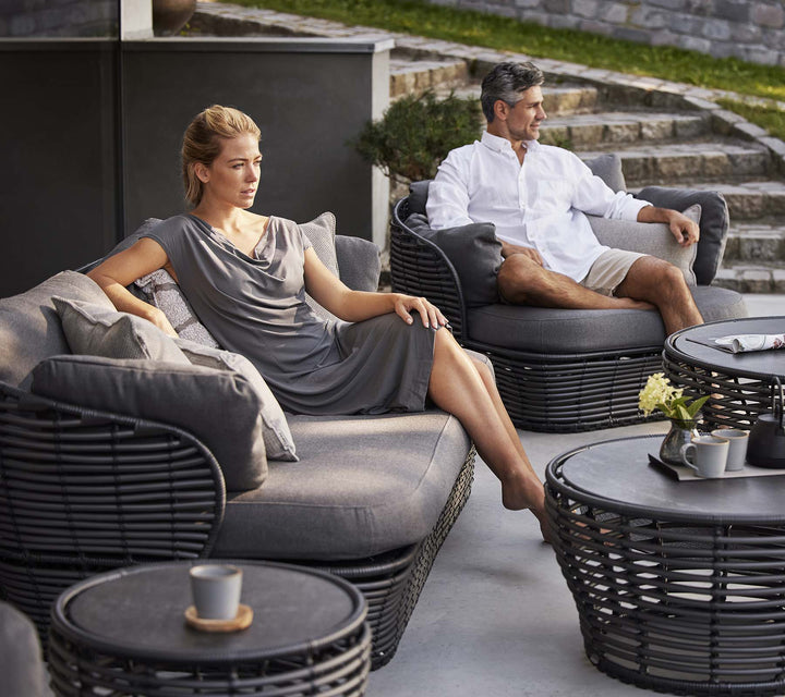 The Decorators: Canapea de exterior 2 locuri Cane-line Basket