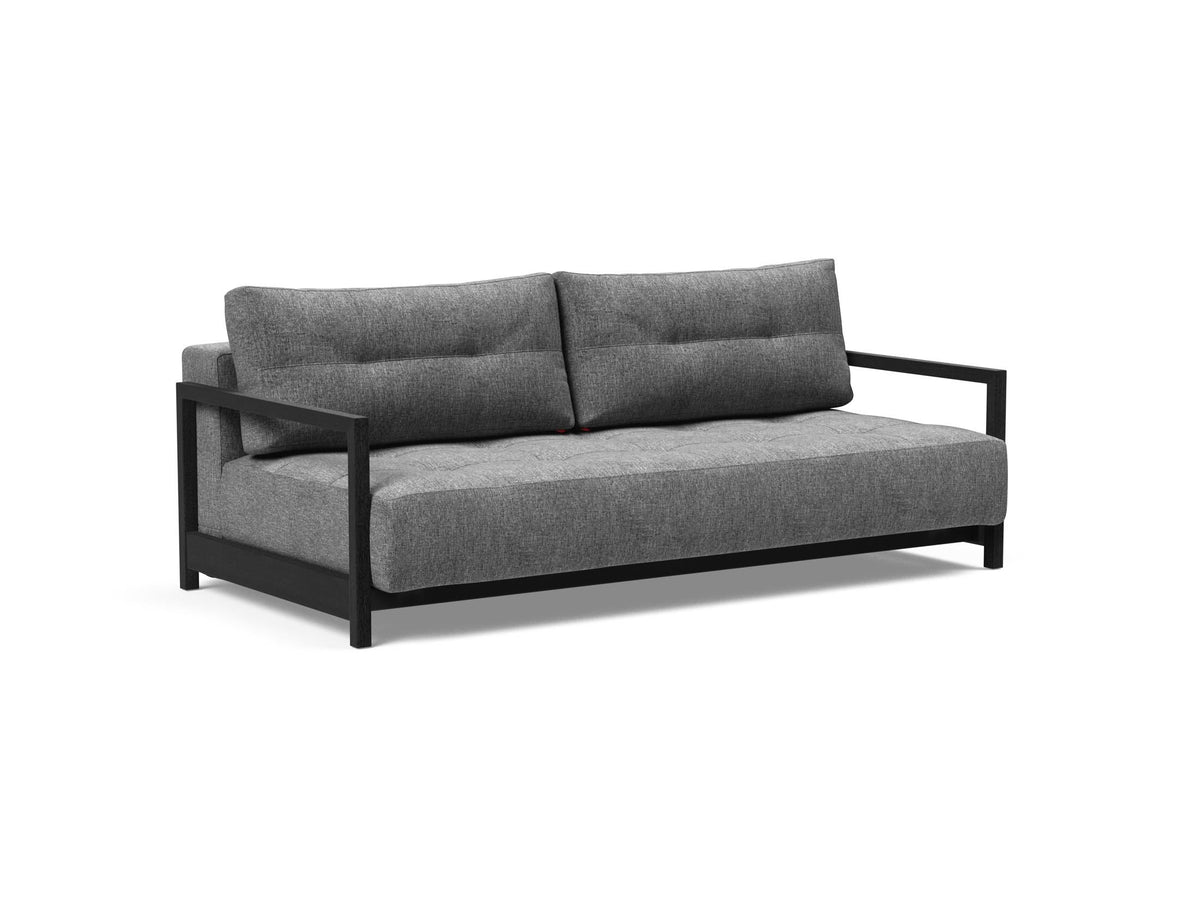 Canapea extensibila Bifrost Twist Charcoal 155x200cm