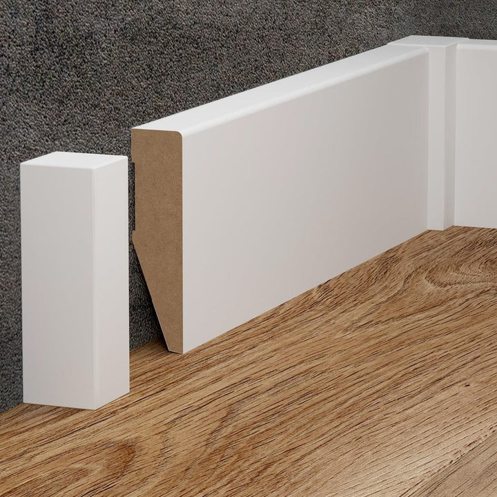 Terminatie plinta Evera EV106 - bloc universal - silver - set 2 bucati