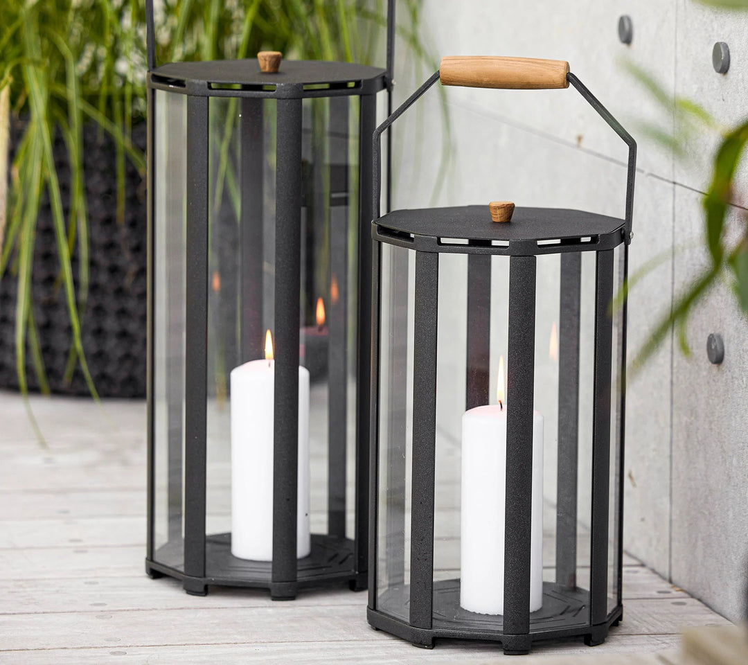 The Decorators: Felinar Cane-line Lightlux teak small