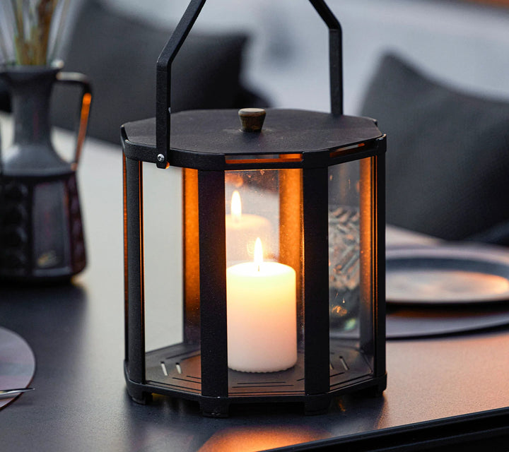 The Decorators: Felinar Cane-line Lightlux teak small