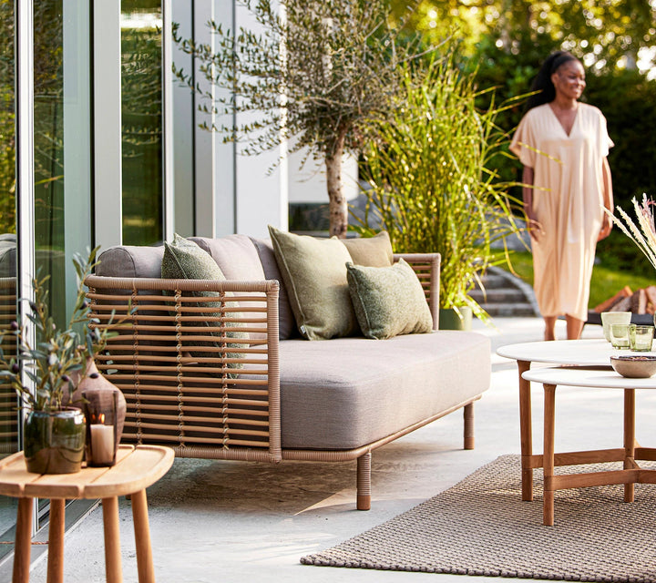 The Decorators: Canapea de exterior 3 locuri Cane-line Sense