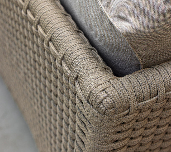 The Decorators: Canapea de exterior 3 locuri Cane-line Diamond Taupe