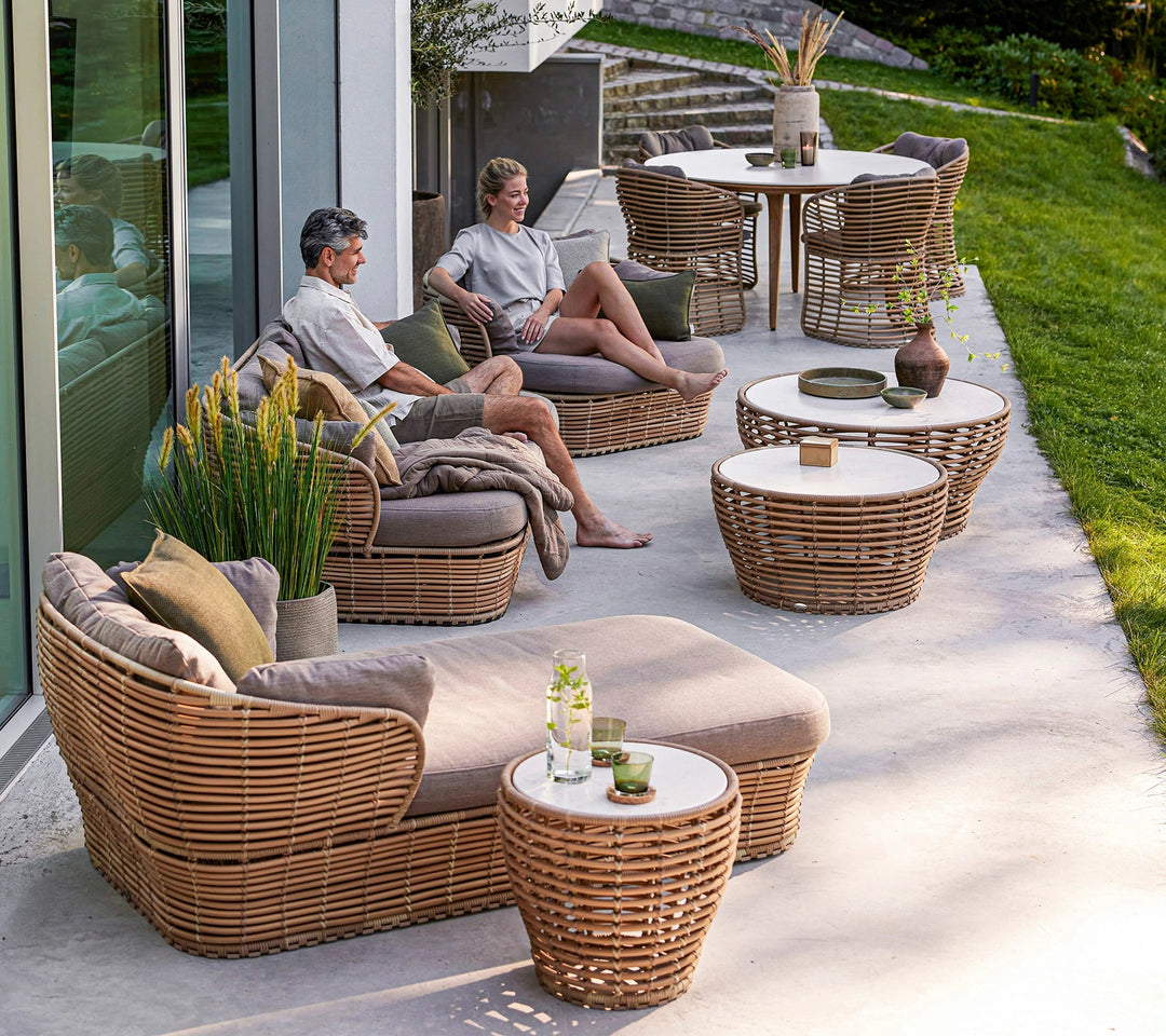 The Decorators: Canapea de exterior 2 locuri Cane-line Basket