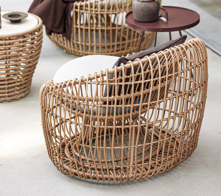 The Decorators: Fotoliu outdoor Cane-line Nest rotund