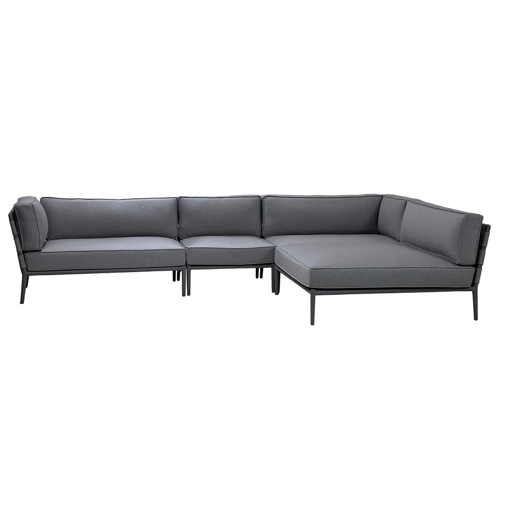 The Decorators: Canapea modulara de exterior Cane-line Conic lounge
