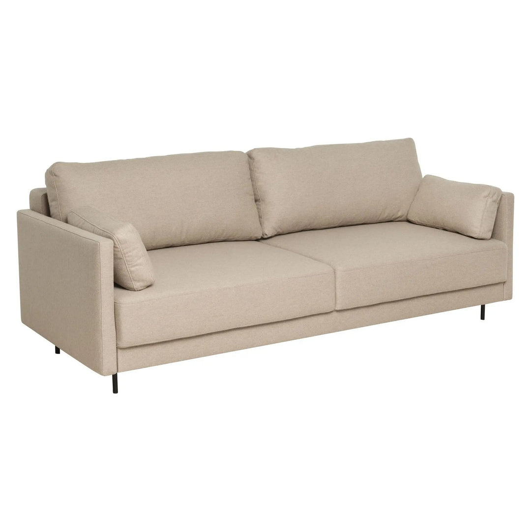 The Decorators: Canapea extensibila crem, 3 locuri, 209x103x81 cm Vox Estar