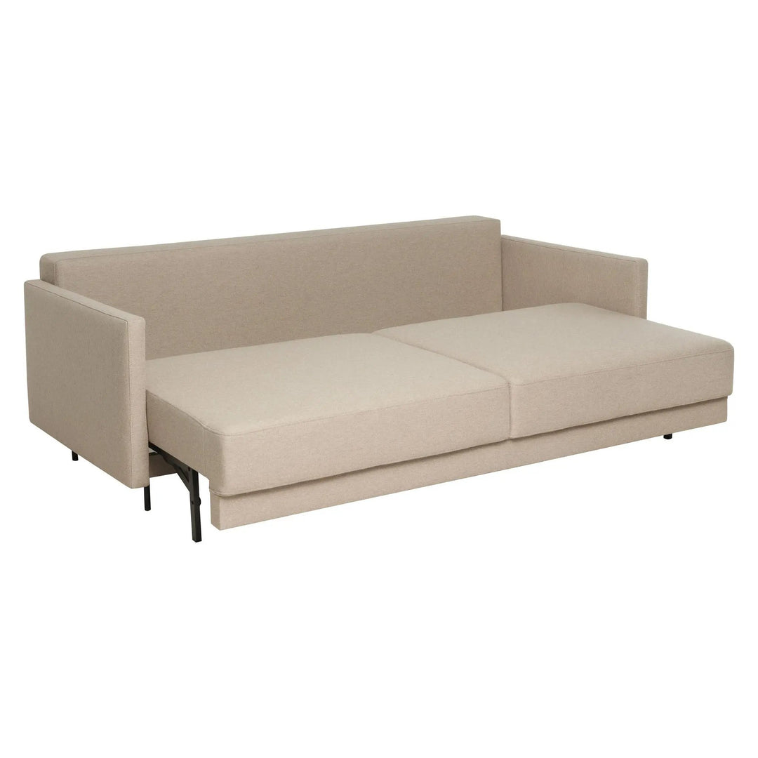 The Decorators: Canapea extensibila crem, 3 locuri, 209x103x81 cm Vox Estar