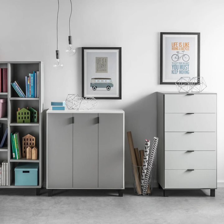The Decorators: Comoda inalta cu sertare VOX Simple