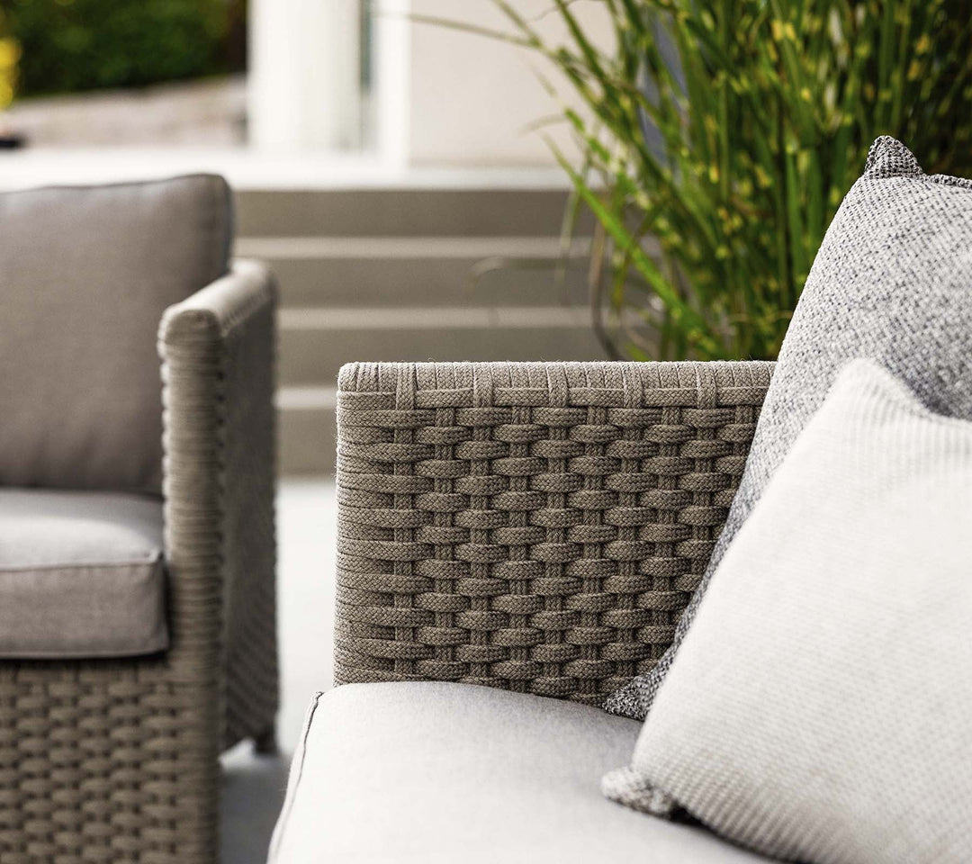 The Decorators: Canapea de exterior 3 locuri Cane-line Diamond Taupe