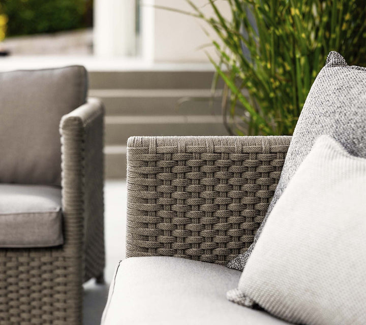 The Decorators: Canapea de exterior 3 locuri Cane-line Diamond Taupe