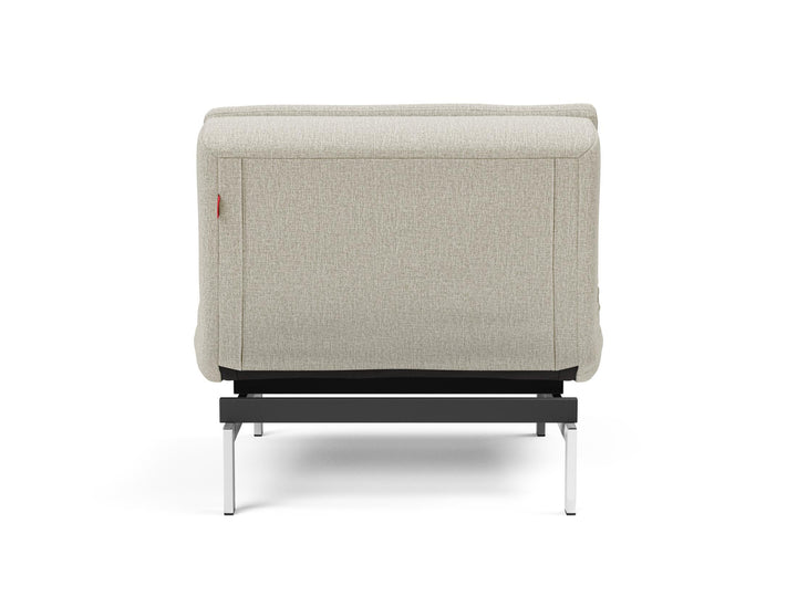 The Decorators: Fotoliu recliner Dublexo Chrome Mixed Dance Natural 115x90cm