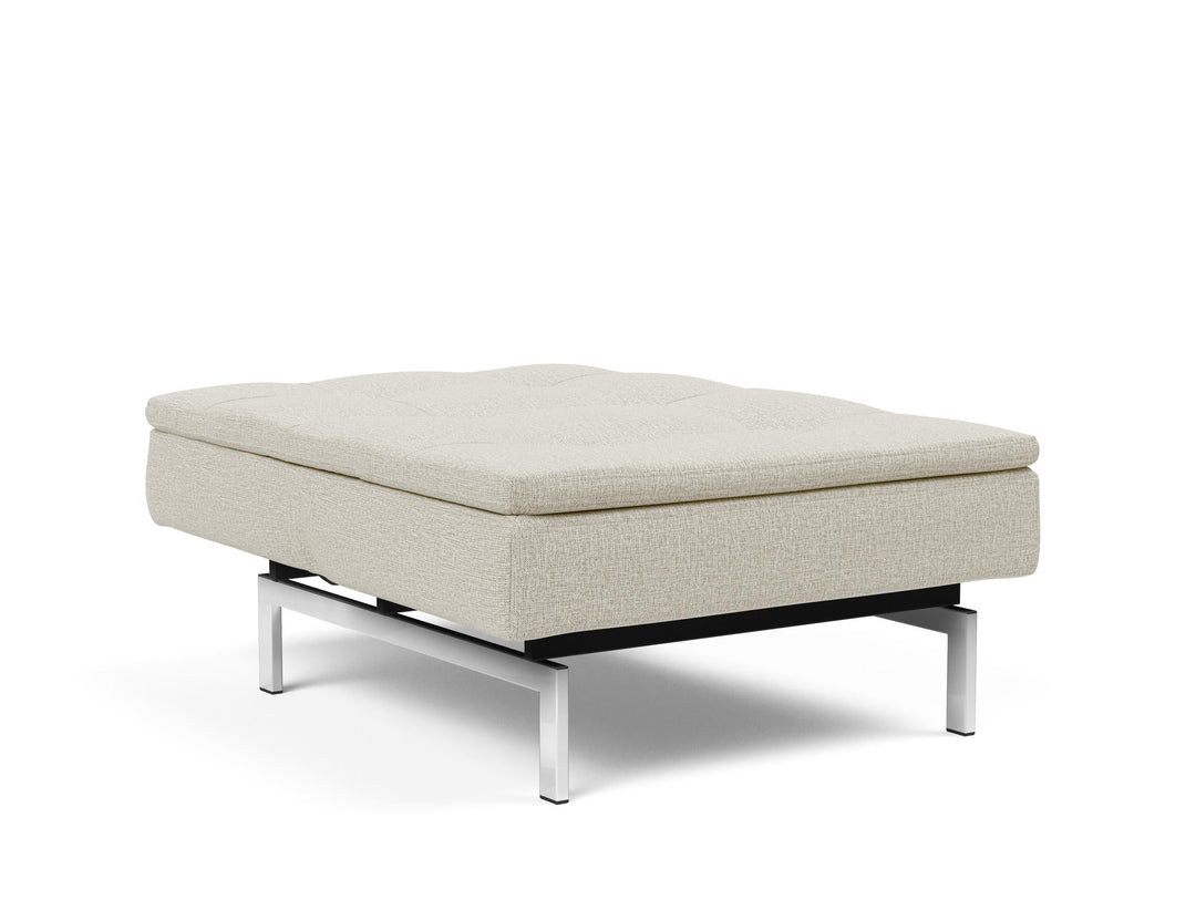 The Decorators: Fotoliu recliner Dublexo Chrome Mixed Dance Natural 115x90cm