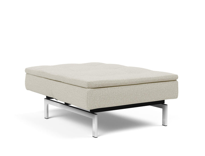 The Decorators: Fotoliu recliner Dublexo Chrome Mixed Dance Natural 115x90cm