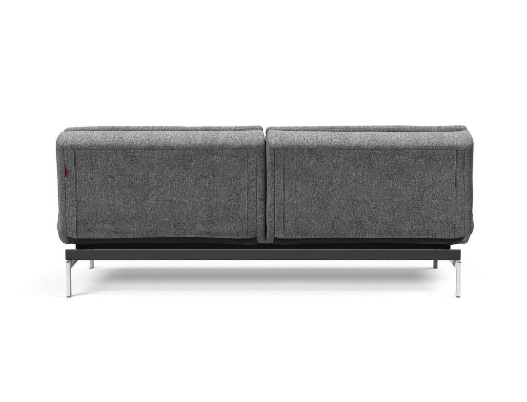 The Decorators: Canapea extensibila Dublexo Chrome Twist Charcoal 115x210cm