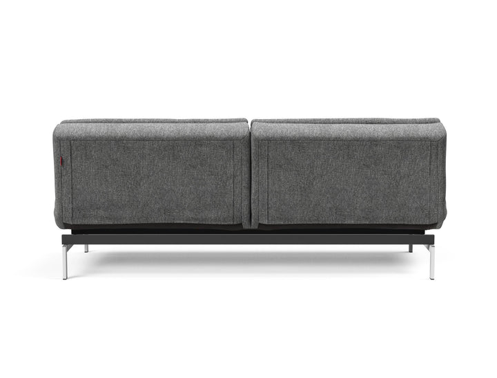 The Decorators: Canapea extensibila Dublexo Chrome Twist Charcoal 115x210cm