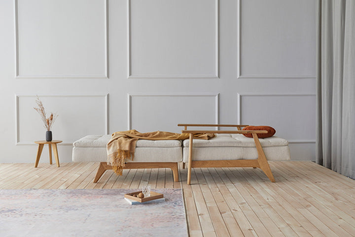 The Decorators: Fotoliu recliner Dublexo Eik Oak Mixed Dance Natural