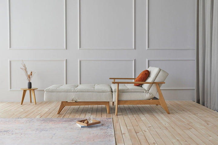 The Decorators: Fotoliu recliner Dublexo Eik Oak Mixed Dance Natural