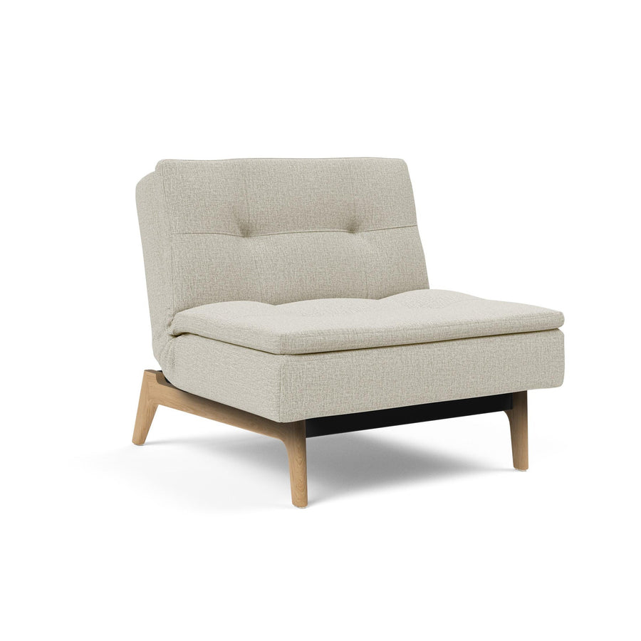 The Decorators: Fotoliu recliner Dublexo Eik Oak Mixed Dance Natural