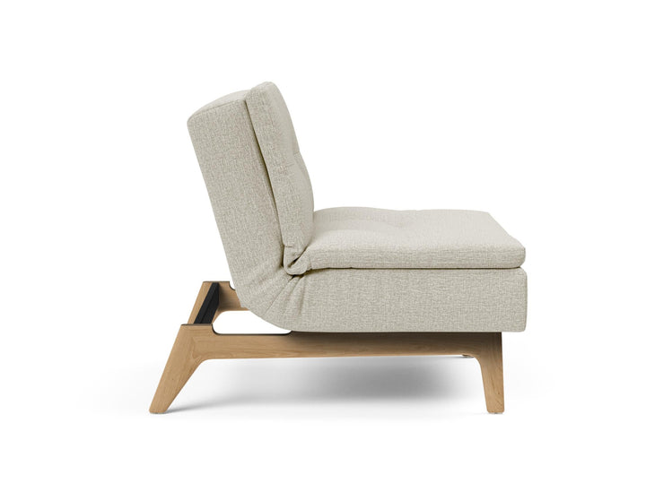The Decorators: Fotoliu recliner Dublexo Eik Oak Mixed Dance Natural