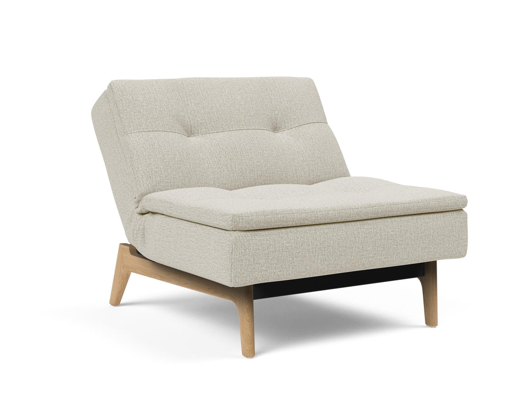 The Decorators: Fotoliu recliner Dublexo Eik Oak Mixed Dance Natural