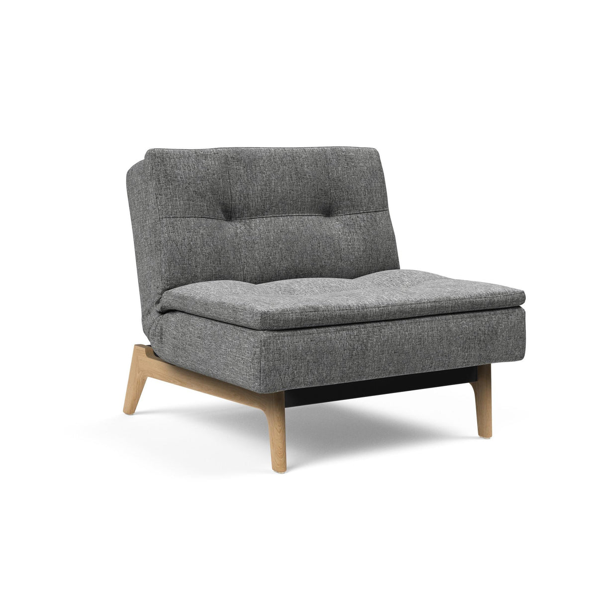 Fotoliu recliner Dublexo Eik Oak Twist Charcoal