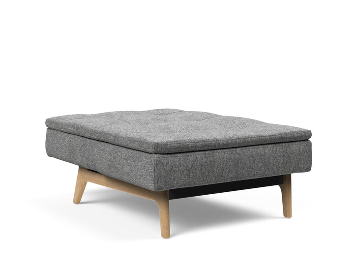 The Decorators: Fotoliu recliner Dublexo Eik Oak Twist Charcoal