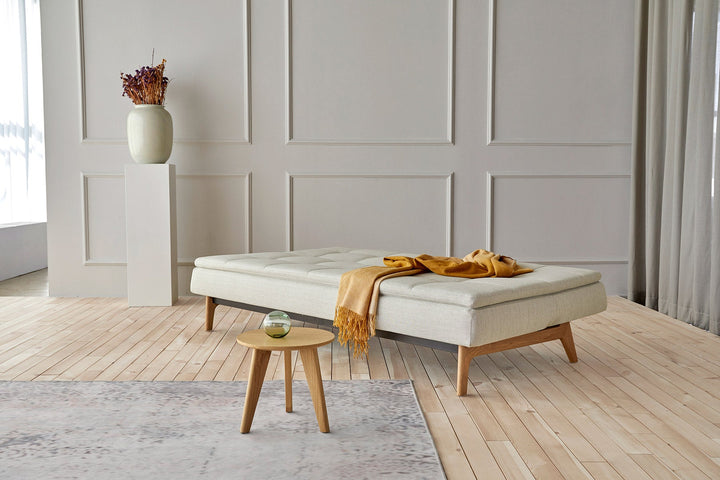 The Decorators: Canapea extensibila Dublexo Eik Oak Mixed Dance Natural 115x210cm
