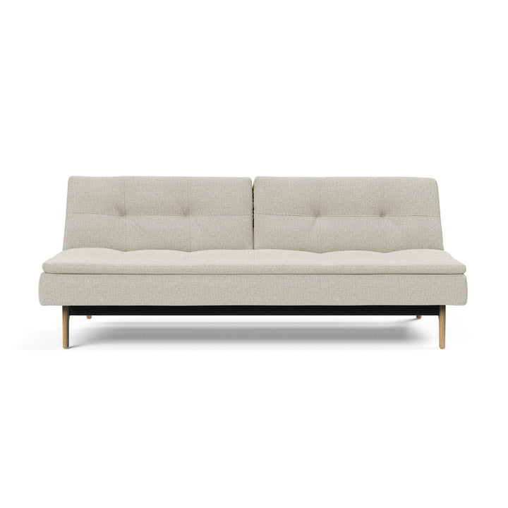 The Decorators: Canapea extensibila Dublexo Eik Oak Mixed Dance Natural 115x210cm
