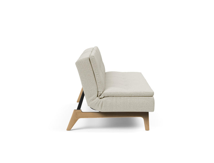 The Decorators: Canapea extensibila Dublexo Eik Oak Mixed Dance Natural 115x210cm