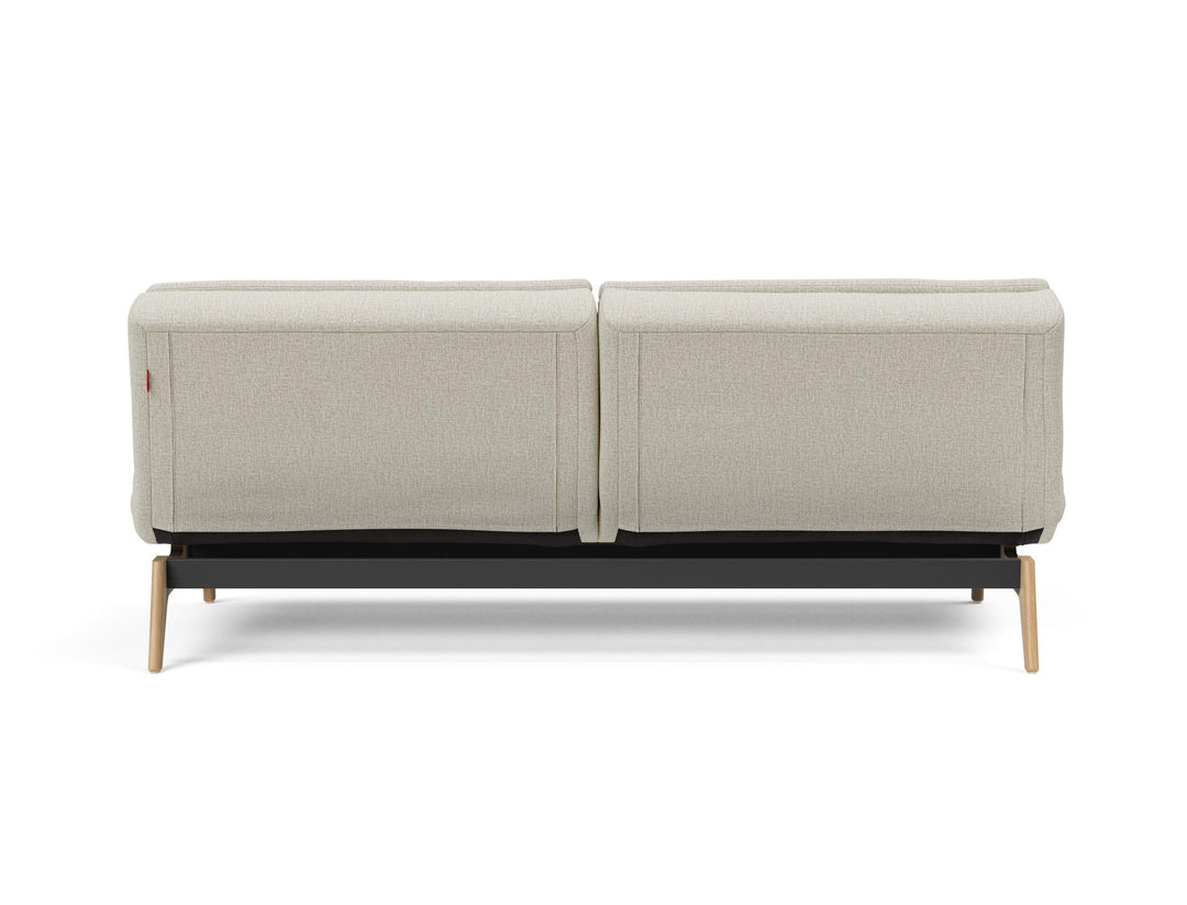 The Decorators: Canapea extensibila Dublexo Eik Oak Mixed Dance Natural 115x210cm