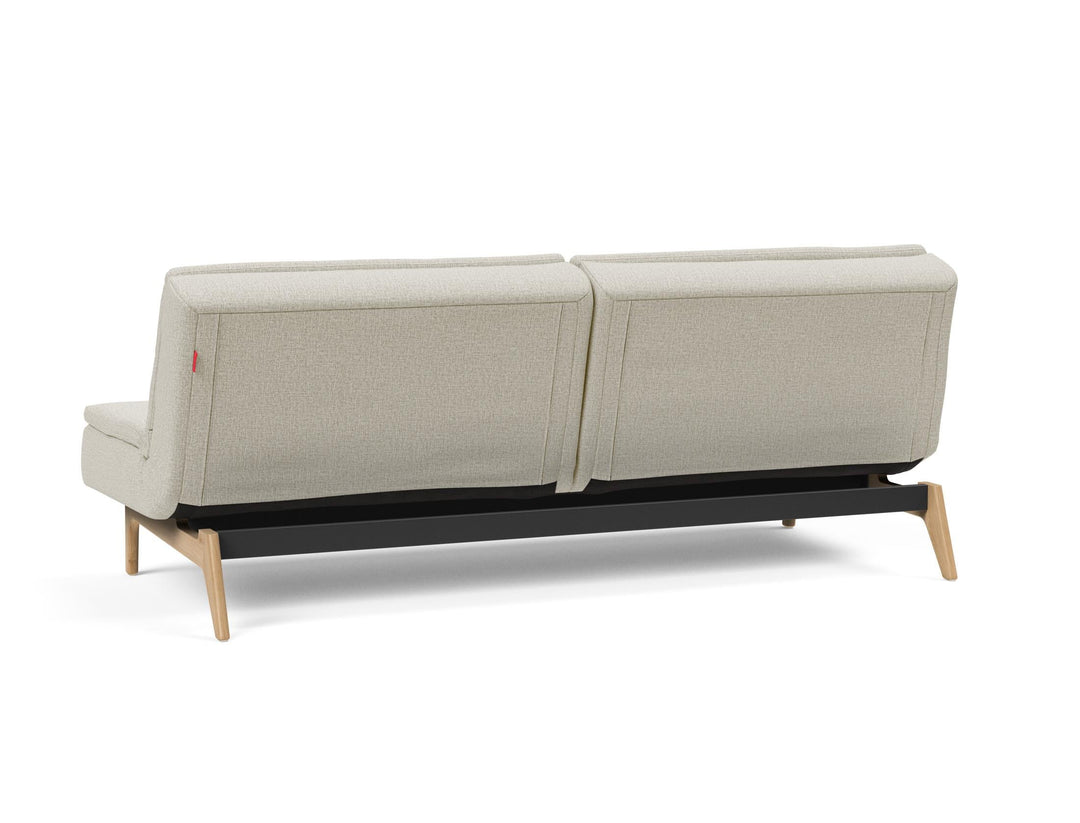 The Decorators: Canapea extensibila Dublexo Eik Oak Mixed Dance Natural 115x210cm