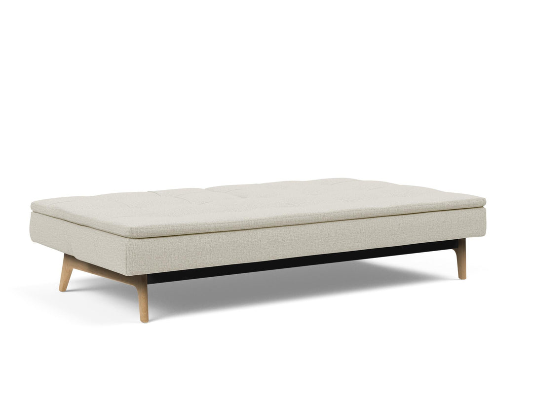The Decorators: Canapea extensibila Dublexo Eik Oak Mixed Dance Natural 115x210cm