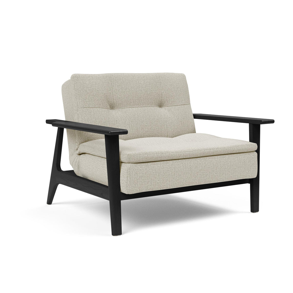 Fotoliu recliner Dublexo Frej Smoked Oak Mixed Dance Natural  115x90cm