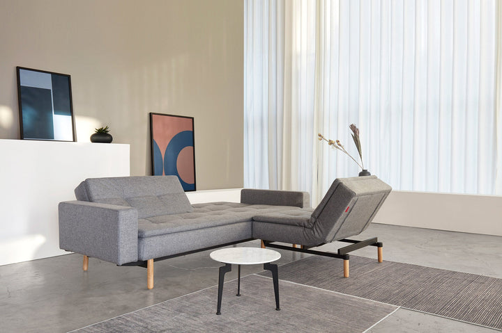 The Decorators: Fotoliu recliner Dublexo Stem Twist Charcoal