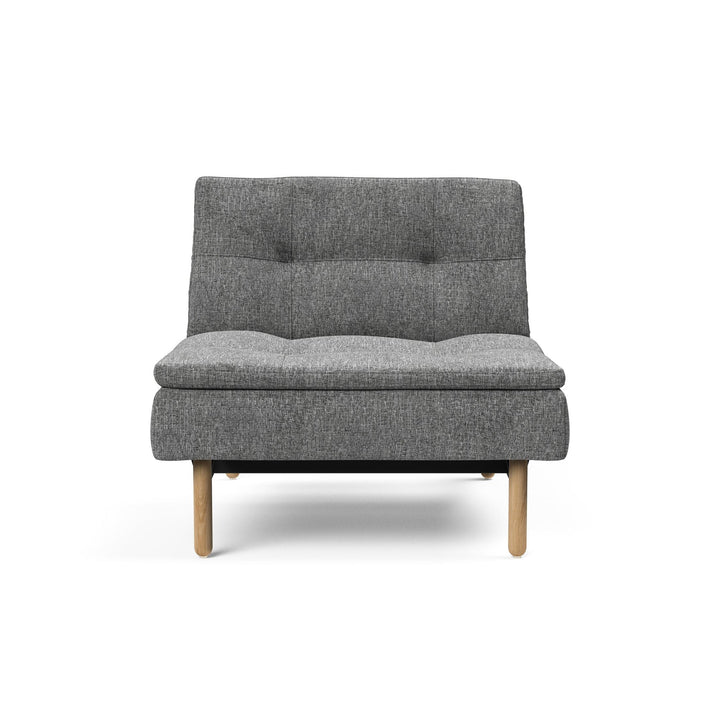 The Decorators: Fotoliu recliner Dublexo Stem Twist Charcoal