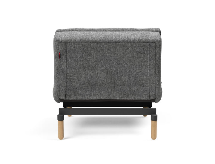 The Decorators: Fotoliu recliner Dublexo Stem Twist Charcoal