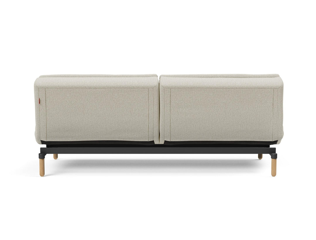 The Decorators: Canapea extensibila Dublexo Stem Mixed Dance Natural 115x210cm