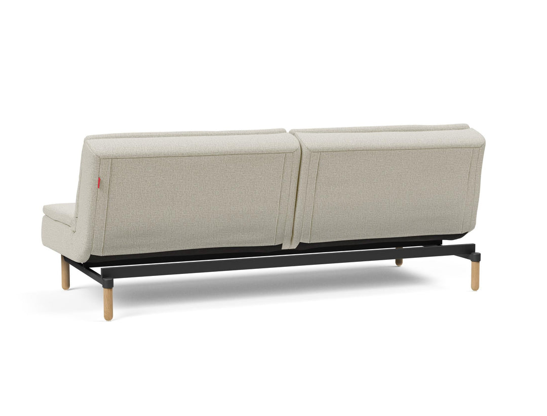 The Decorators: Canapea extensibila Dublexo Stem Mixed Dance Natural 115x210cm