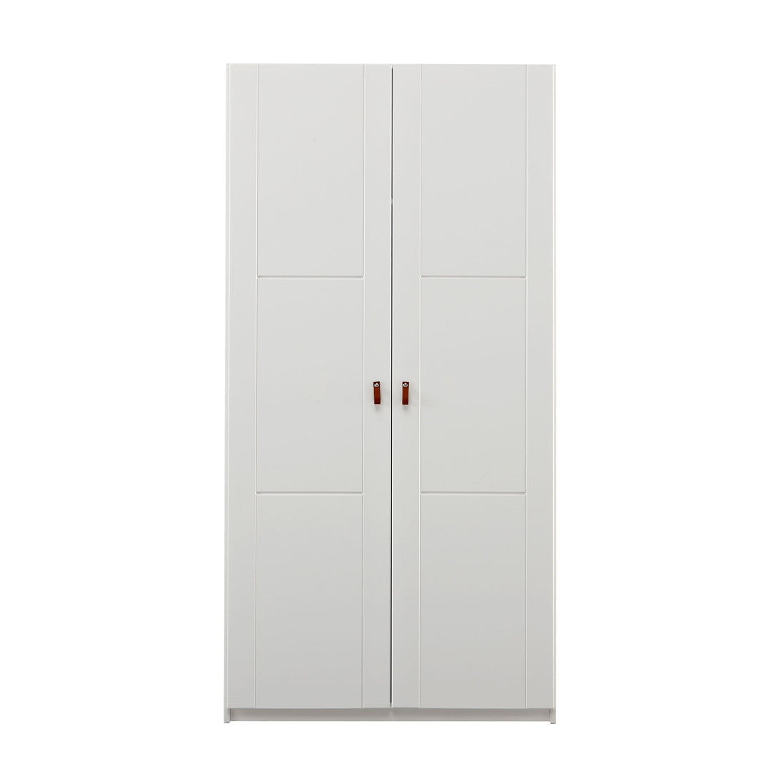 The Decorators: Dulap copii cu 2 usi, lemn de pin, alb, 100x203 cm