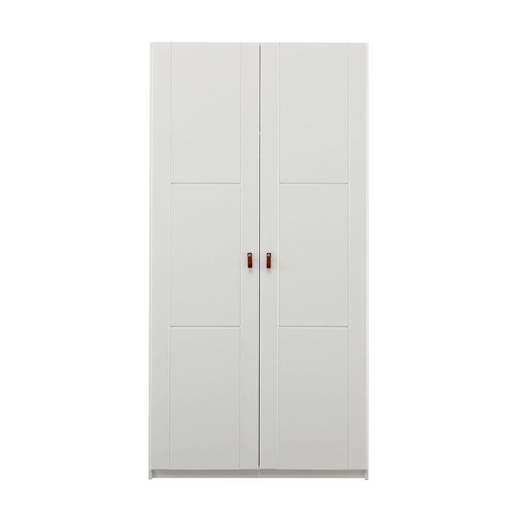 The Decorators: Dulap copii cu 2 usi, lemn de pin, alb, 100x203 cm
