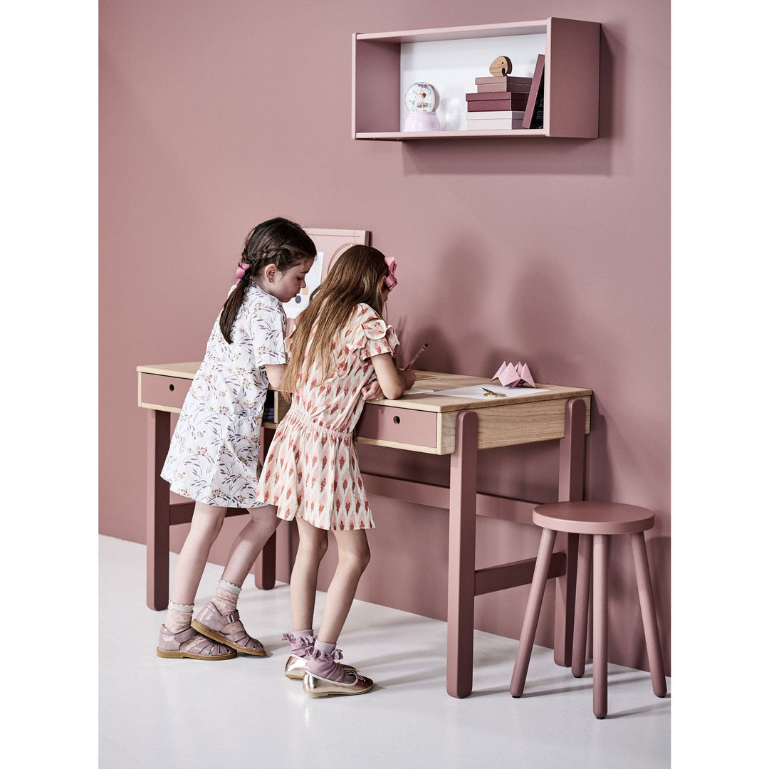 The Decorators: Birou copii, Popsicle, MDF si furnir, 124x60x73 cm