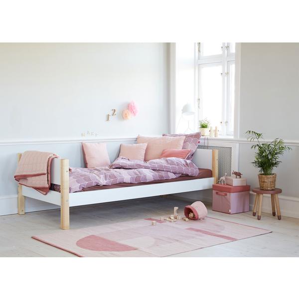 The Decorators: Lenjerie de pat pentru copii, Popsicle Cherry, bumbac, roz, 140x200 cm