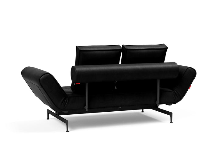 The Decorators: Canapea extensibila Ghia Laser Faunal Black 80x210 cm