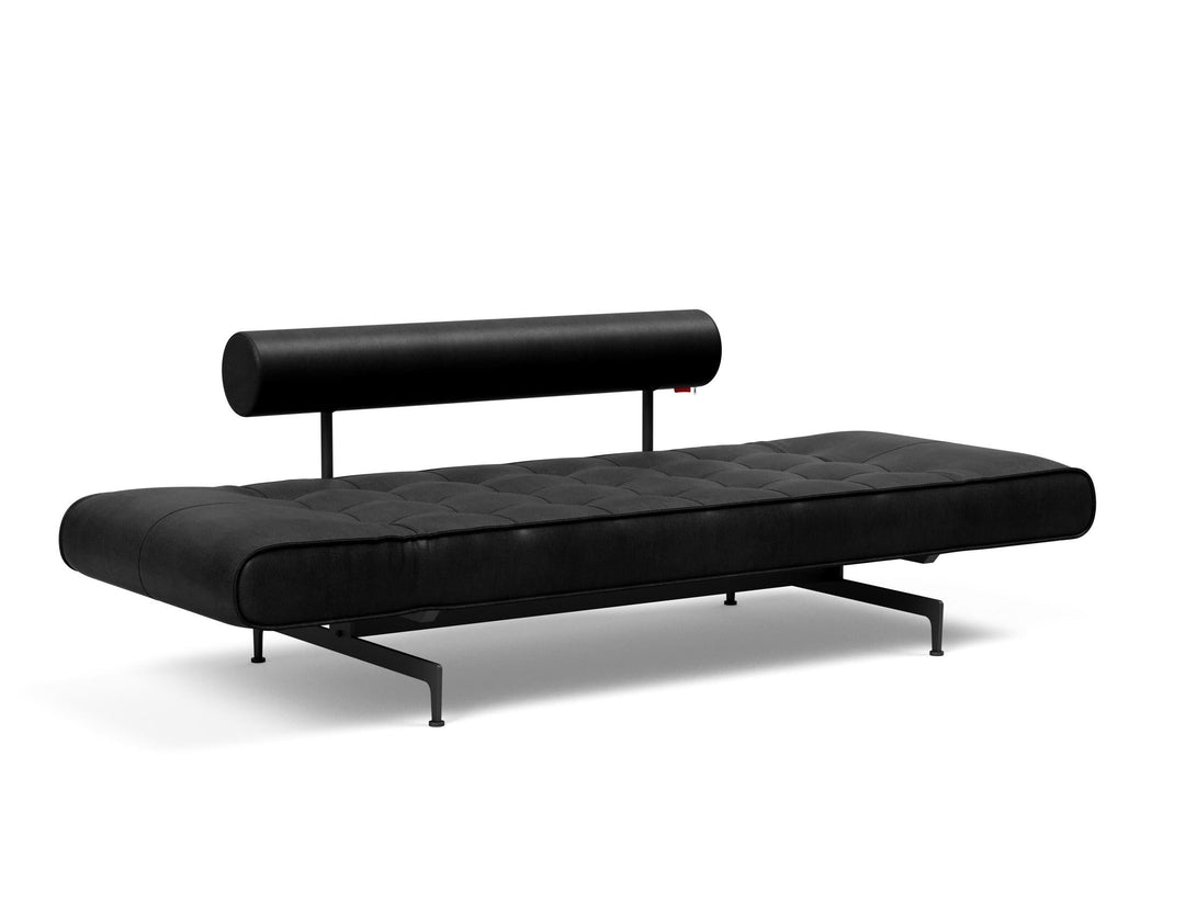 The Decorators: Canapea extensibila Ghia Laser Faunal Black 80x210 cm